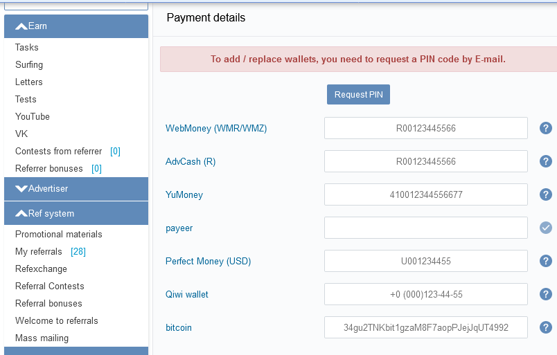 Aviso add wallet, get paid to watch videos, read emails, visit websites